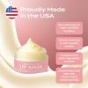 image:imageBody Restore Beef Tallow Lip Mask  Fathers Day Gift for Dad from Daughter Son Wife Bergamot Overnight Hydrating Lip Treatment Birthday Gifts for Men Self Care Spa GiftsBeef Tallow Lip Mask  Unscented