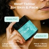 image:imageBody Restore Beef Tallow Lip Mask  Fathers Day Gift for Dad from Daughter Son Wife Bergamot Overnight Hydrating Lip Treatment Birthday Gifts for Men Self Care Spa GiftsWhipped Beef Tallow  Eucalyptus