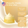 image:imageBody Restore Beef Tallow Lip Mask  Fathers Day Gift for Dad from Daughter Son Wife Bergamot Overnight Hydrating Lip Treatment Birthday Gifts for Men Self Care Spa GiftsBeef Tallow Lip Mask  Vanilla