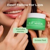 image:imageBody Restore Beef Tallow Lip Mask  Fathers Day Gift for Dad from Daughter Son Wife Bergamot Overnight Hydrating Lip Treatment Birthday Gifts for Men Self Care Spa GiftsBeef Tallow Lip Mask  Bergamot