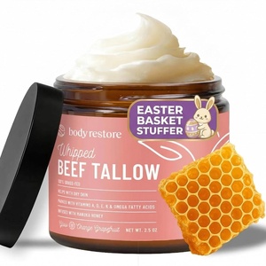 image:imageBody Restore Beef Tallow Lip Mask  Fathers Day Gift for Dad from Daughter Son Wife Bergamot Overnight Hydrating Lip Treatment Birthday Gifts for Men Self Care Spa GiftsWhipped Beef Tallow  Citrus