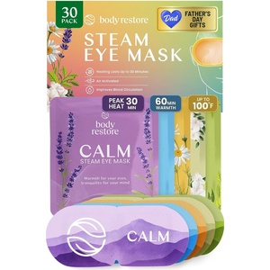 image:imageBody Restore Heated Eye Mask for Dry Eyes 30 Pack  Fathers Day Gift for Dad Birthday Gifts for Women and Men Self Heating Warm Compress Relaxation  VarietyVariety 30 Pack