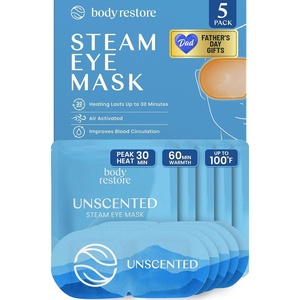 image:imageBody Restore Heated Eye Mask for Dry Eyes 30 Pack  Fathers Day Gift for Dad Birthday Gifts for Women and Men Self Heating Warm Compress Relaxation  VarietyUnscented 5 Pack