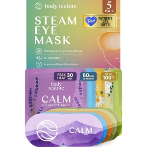 image:imageBody Restore Heated Eye Mask for Dry Eyes 30 Pack  Fathers Day Gift for Dad Birthday Gifts for Women and Men Self Heating Warm Compress Relaxation  VarietyVariety 5 Pack