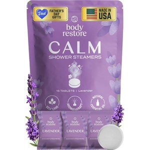 image:imageBody Restore Shower Steamers Aromatherapy 15 Pack  Fathers Day Gift for Dad Birthday Gifts for Women amp Men Spa Stress Relief amp Relaxation Self Care Gifts  Premium Rose Essential Oil TabletsLavender