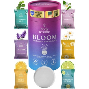 image:imageBody Restore Shower Steamers Aromatherapy 15 Pack  Fathers Day Gift for Dad Birthday Gifts for Women amp Men Spa Stress Relief amp Relaxation Self Care Gifts  Premium Rose Essential Oil TabletsSpring Botanical Mix
