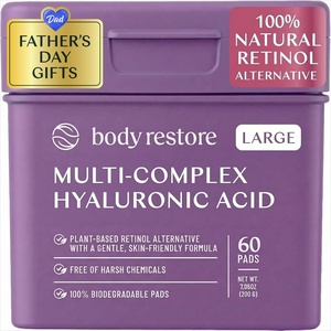image:imageBody Restore Bakuchiol Toner Pads  Fathers Day Gift for Dad Korean Skin Care Face Wipe with Niacinamide and Hyaluronic Acid Birthday Gifts for Women and MenToner Pads  Bakuchiol