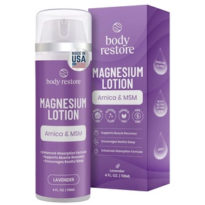 image:imageBody Restore Magnesium Lotion with Arnica amp MSM  Fathers Day Gift for Dad from Daughter Son Wife Sleep Support amp Muscle Recovery Cream Birthday Gifts for Men Self Care Spa Gifts  Lavender